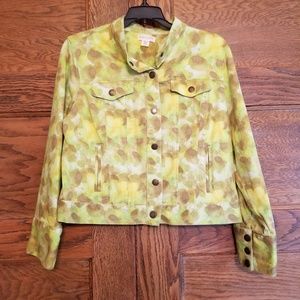 Cold Water Creek Denim Blazer